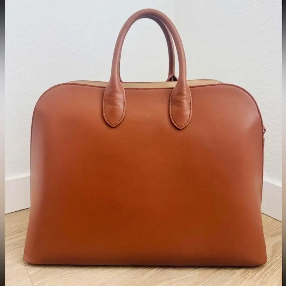 LAWFUL LONDON Rosa Tan Tote Bag NWOT